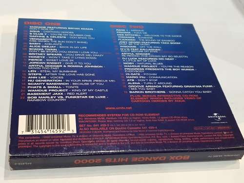 Box Dance Hits 20002CD set