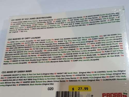 Pacha Mixed By Kaz James, Dirty Laundry, Sarah Main 3CD Set Sealed!