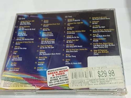Various  Club Hits 2003 2CD SET SEALED!