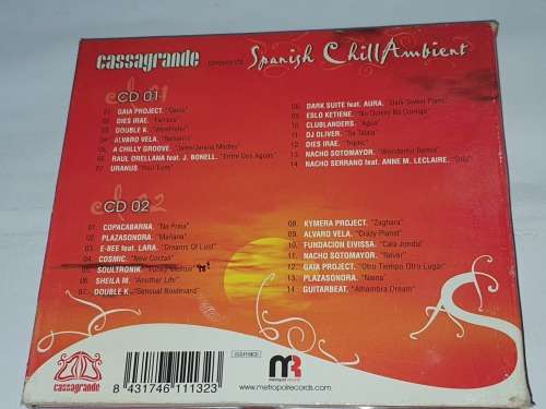 Cassagrande - Spanish Chillambientby Cassagrande 2CD Set