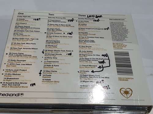 Various Artists : Hed Kandi the Mix 2009 CD 3 discs (2008)