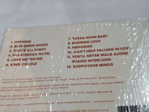 Elvis Presley Viva ELVIS- The Album (Cirque du Soleil) Imported ed.Digipack