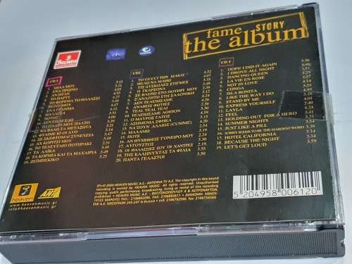 Fame Story - The Album Fame Story Band II 3 CD Set