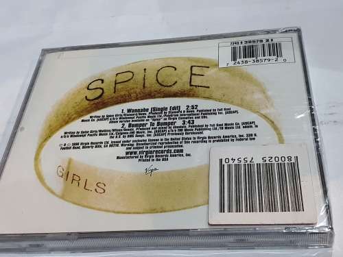 Spice Girls Wannabe [US CD] CD Single Sealed!