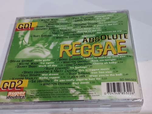 Absolute Reggae Import 2CD Set Sealed!