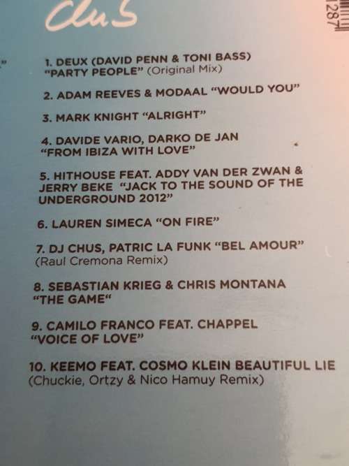 Camilo Franco, Loves Ibiza: Beach & Club 2 - double CD