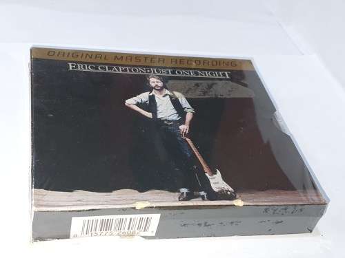 Eric Clapton-Just One Night-2CD Ultradisc II Ltd Ed-24 Kt Gold Plated Discs-Collector`s Item Sealed!