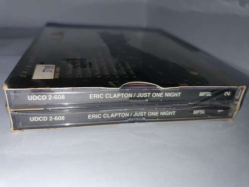 Eric Clapton-Just One Night-2CD Ultradisc II Ltd Ed-24 Kt Gold Plated Discs-Collector`s Item Sealed!
