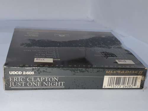 Eric Clapton-Just One Night-2CD Ultradisc II Ltd Ed-24 Kt Gold Plated Discs-Collector`s Item Sealed!