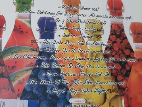 Artists Various CD Aroma Mykonos Twelve Afrolatin Groove Delights