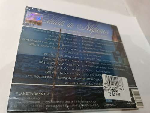Various  Chillin' In Mykonos Volume Two Sealed!
