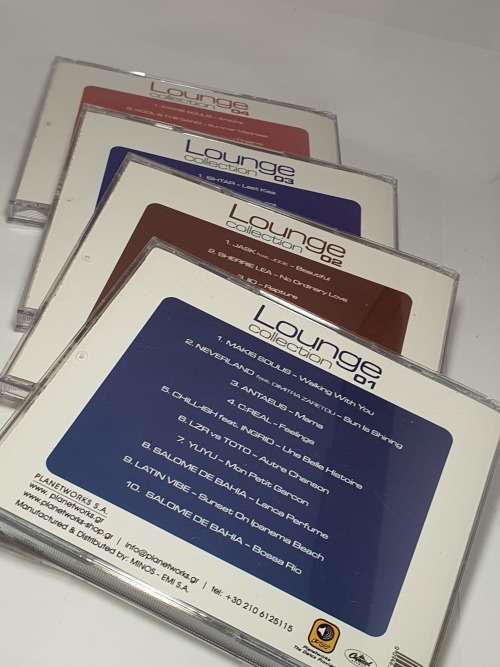 Lounge Collection compiled by Easy Coutiel  4CD-Set