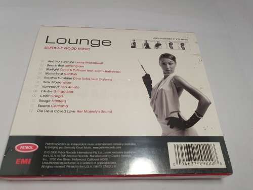 Seriously Good Music Series: Lounge Sealed!