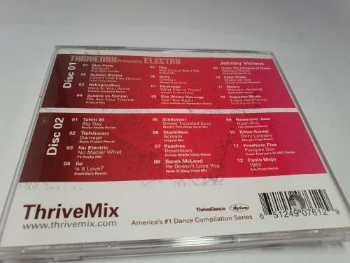 Thrivemix Presents: Electro by Various Artists CD, Jan-2007, 2 Discs
