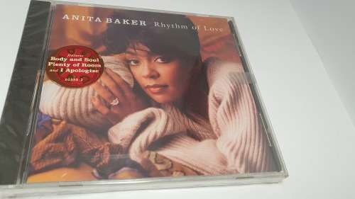 ANITA BAKER Rhythm of Love CD 1994 Elektra 61555 HYPE STICKER SEALED