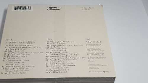 Above & Beyond : Vol. 7-Anjunabeats Dance 3 Discs CD Sealed!
