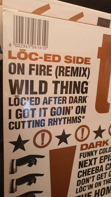 Tone Loc  Lōc'ed After Dark Vinyl Sealed!