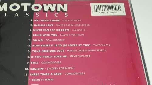 Motown Classics: Love Songs Factory Sealed!