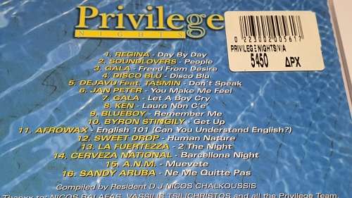 Privilege Nights CD