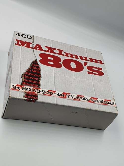 Rare 12` versions MAXImum 80`s - Import 4 CD set -Import Mint