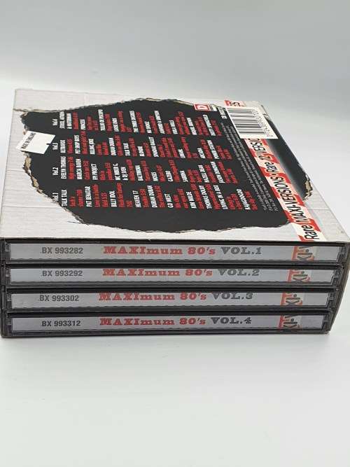 Rare 12` versions MAXImum 80`s - Import 4 CD set -Import Mint