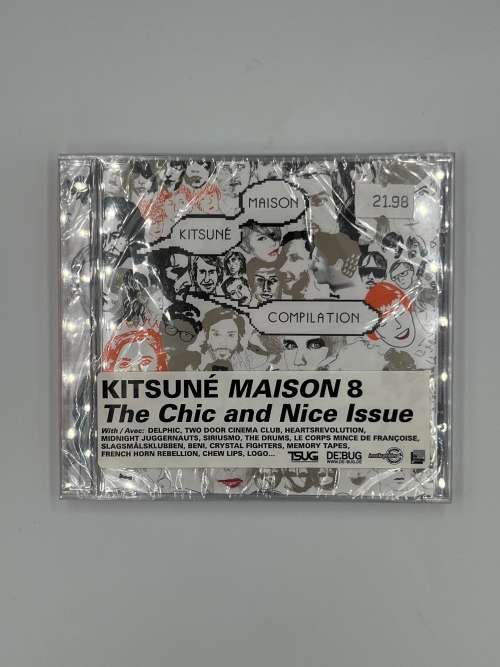 Kitsuné Maison Compilation 8 20-Trk French CD 2009 (Kitsune) Sealed Import