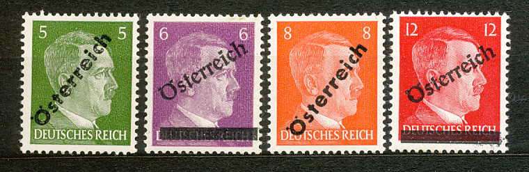 Unused Austrian Stamps from 1945