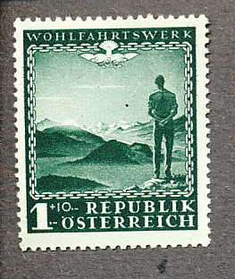Unused Austrian Stamps from 1945