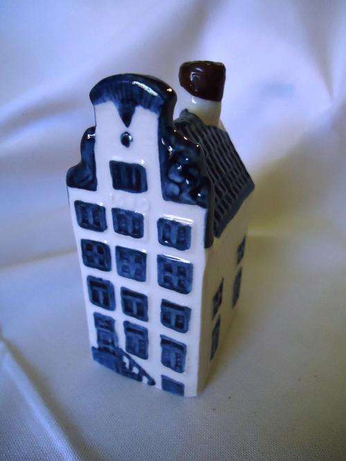 KLM HOUSE FRENZY!!! OLD BLUE DELFT KLM HOUSE RYNBENDE NR 14