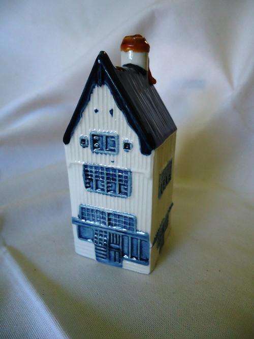 KLM HOUSE FRENZY!!! OLD BLUE DELFT KLM HOUSE RYNBENDE NR 6