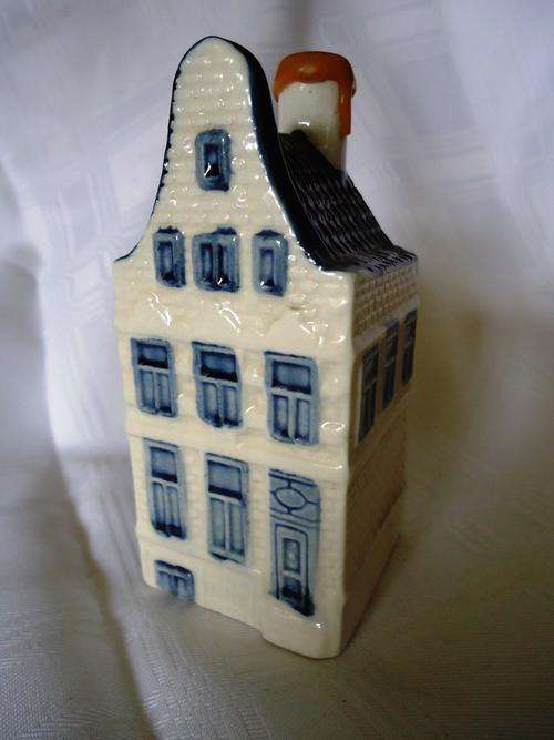 KLM HOUSE FRENZY!!! OLD BLUE DELFT KLM HOUSE HENKES NR 40