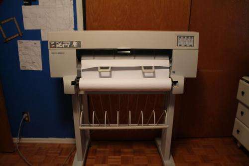 HP DesignJet 450C Large Format Inkjet Plotter Printer