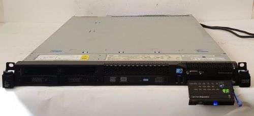 IBM SYSTEM X3550 RACK - XEON 2.5GHZ 2GB RAM (2) 73GB SCSI