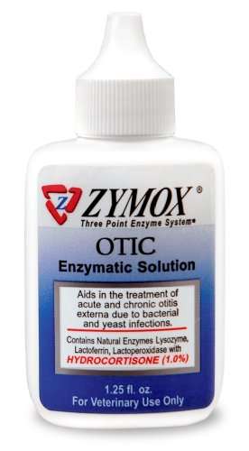 Pet King Brand Zymox Otic Enzymatic Solution for Pet Ears, 1.25 Ounces
