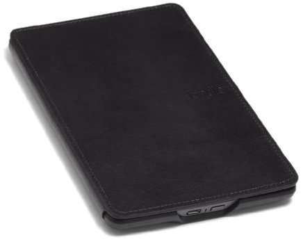 Amazon Kindle Lighted Leather Cover, Black (does not fit Kindle Paperwhite, Touch, or Keyboard)