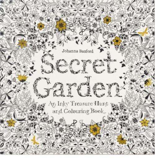 Secret Garden: An Inky Treasure Hunt and Coloring Book
