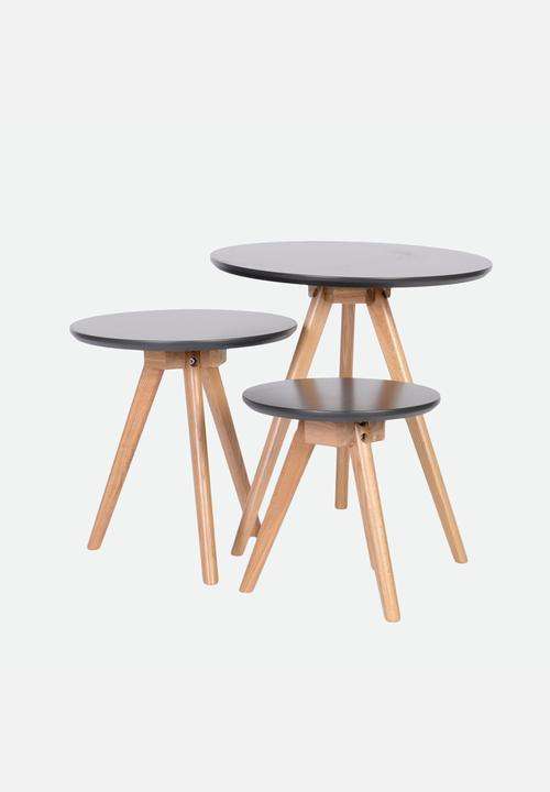 Radius Nest Table Charcoal