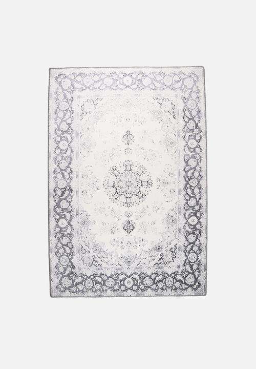 Antique Floral Printed Rug