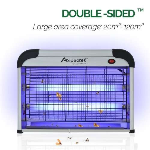 Aspectek 20W Bug Zapper Electric Indoor Insect Killer and Mosquito Fly Killer Zapper with 2800V Grid