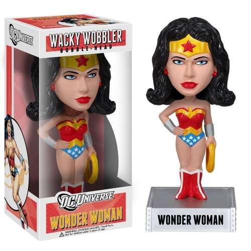 Wonder Woman Bobble Head Figure: DC Universe Wacky Wobblers Series