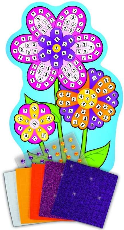 Sticky Mosaics Flower BY Orb Factory