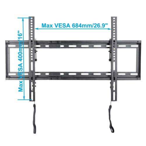VideoSecu Mounts Tilt TV Wall Mount Bracket for Most 23"- 75" Samsung, Sony, Vizio, LG,Sharp