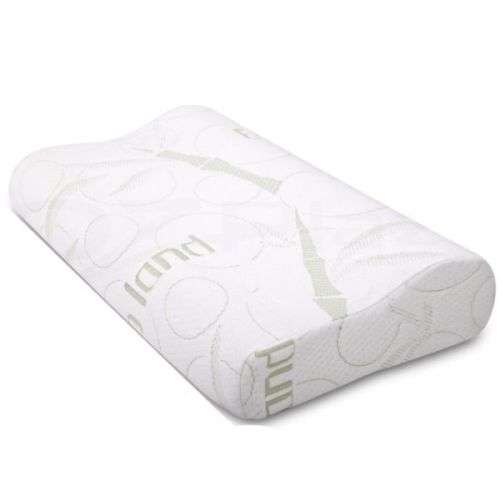 Hazlo Contour Gel Infused Memory Foam Pillow with Breathable Bamboo Cover