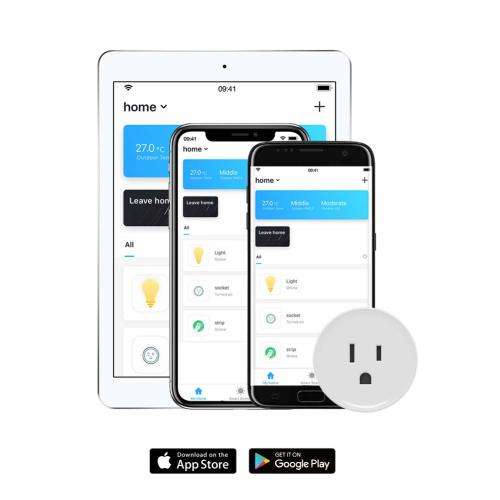 Koogeek-Smart Plug, Wi-Fi Enabled-Mini Smart Plug (1 Pack)