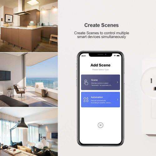 Koogeek-Smart Plug, Wi-Fi Enabled-Mini Smart Plug (1 Pack)