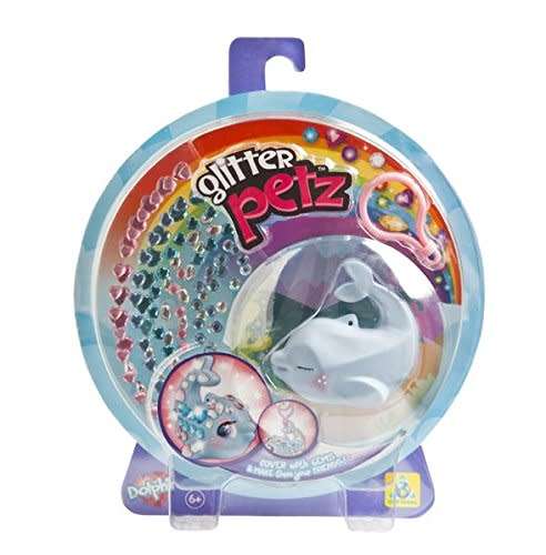 The Orb Factory Limited 10027980 Glitter Petz Dolphin