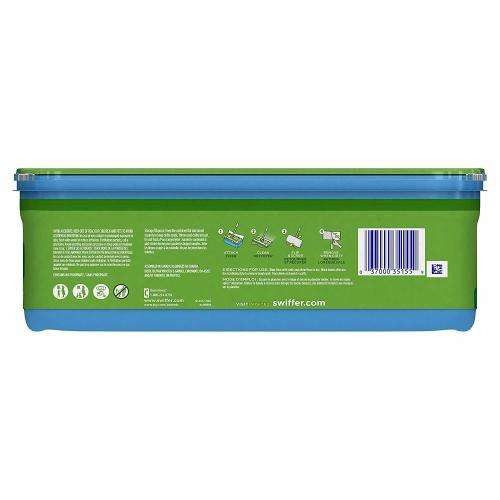 Swiffer Sweeper Wet Mopping Pad Multi Surface Refills for Floor Mop, Open Window Fresh scent, 32