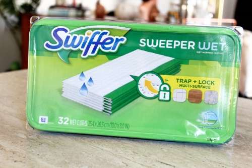 Swiffer Sweeper Wet Mopping Pad Multi Surface Refills for Floor Mop, Open Window Fresh scent, 32