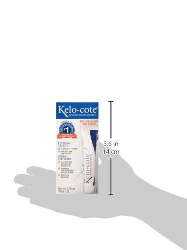 Kelo-cote Advanced Formula Scar Gel, Improves The Appearance of Old & New Scars-60gram