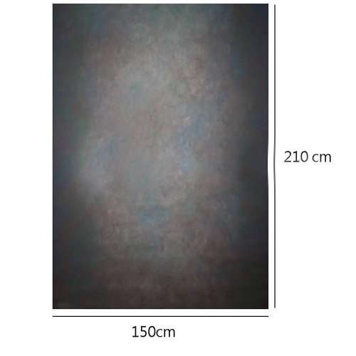 Showyou 5x7ft Retro Black Grey Dark Studio Photography Backdrop Silk Photography Background for Phot
